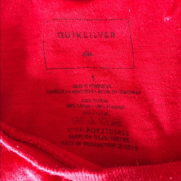 🛑FINAL PRICE 🛑 Quiksilver Boys Tee - Picture 3 of 3